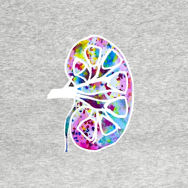 Confetti Kidney (Dark Background) by ayemfid